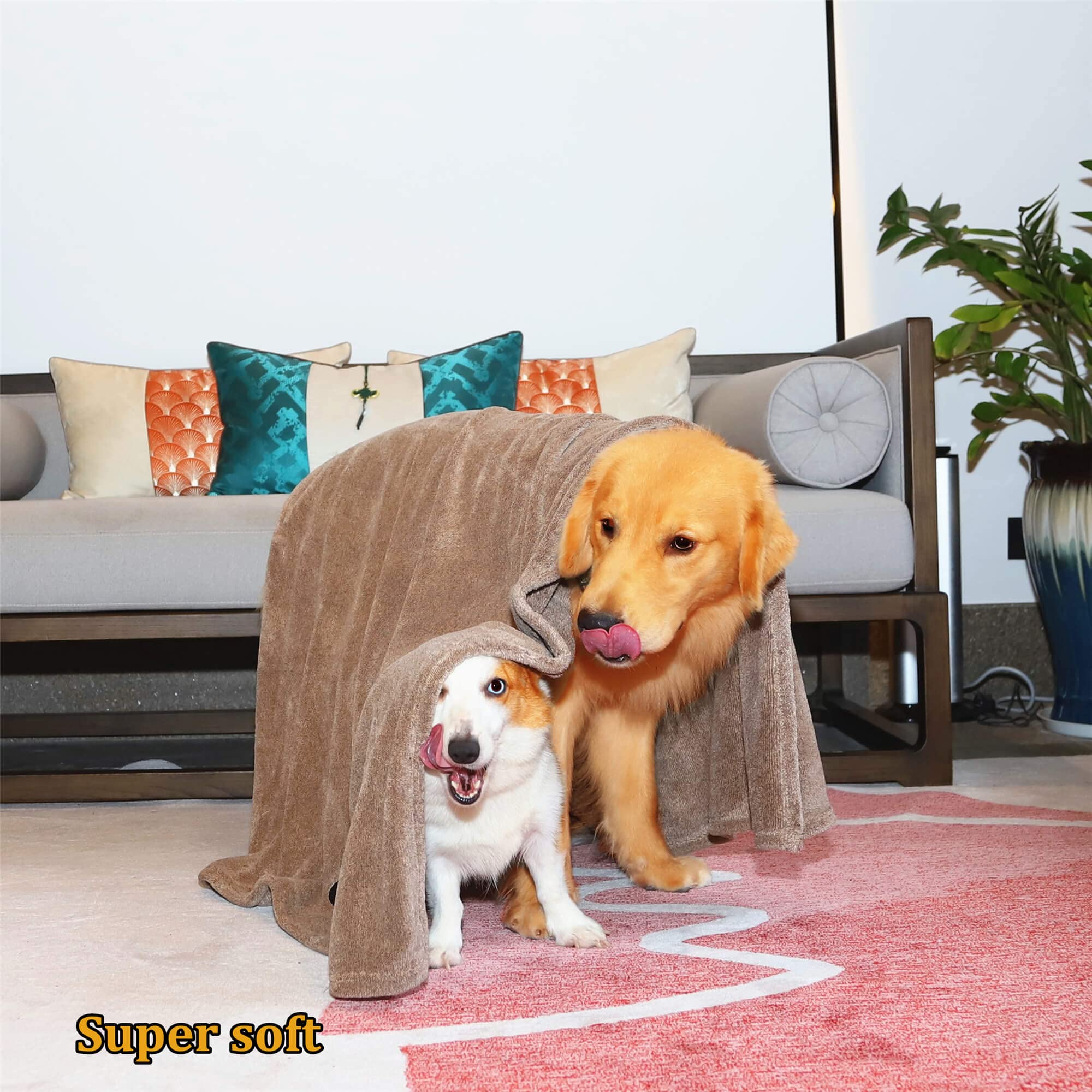 Amazon.com: Dogvingpk Extra Large Dog Towel Super Absorbent Soft